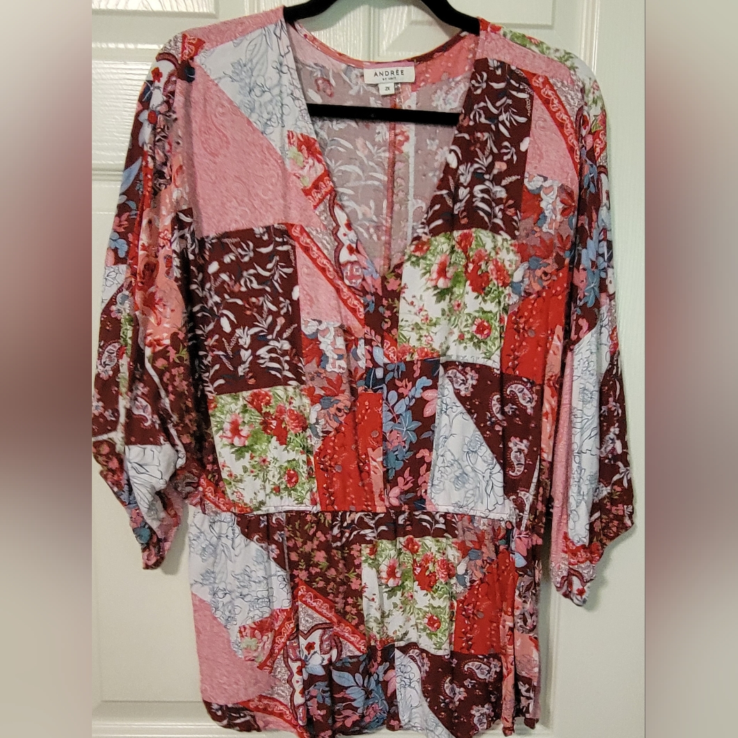 Andre By Unit Patchwork Top